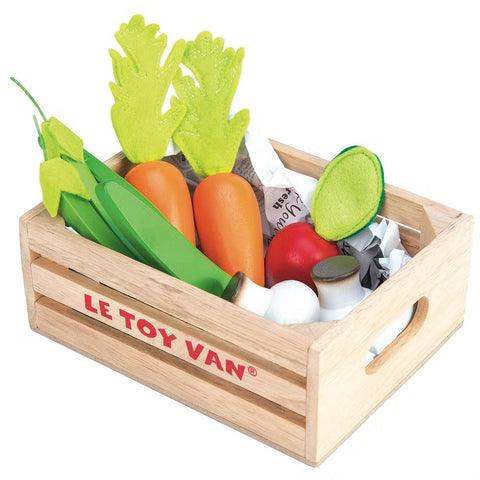 houten kistje ' groenten'