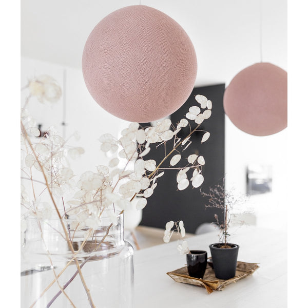 Hanglamp cotton ball lights 'pale pink'