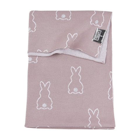 deken 'konijntjes' roze